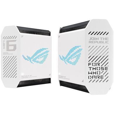 Wi-Fi Mesh-система Asus ROG Rapture GT6 2pk White (90IG07F0-MU9A40) [609554]