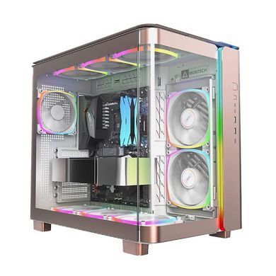 Корпус ATX W/O PSU GOLD MONTECH (KING 95 PRO (RG)) [501631]