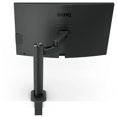 Монітор TFT 31.5" BenQ PD3205UA, IPS, 4K UHD, 99% sRGB, HDMI, DP, USB-С, USB-hub, HAS, колонки, темно- сірий (9H.LKGLA.TPE) [403330]