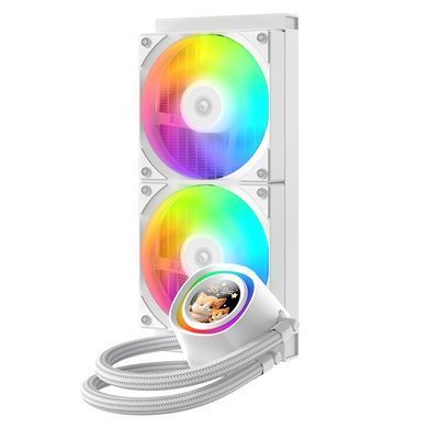 Система водяного охолодження ID-Cooling (FX240 LCD WHITE) [617932]