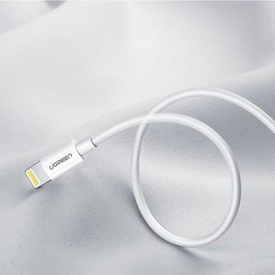 Кабель Ugreen US155 USB - Lightning (M/M), 2 м, White (20730) [613539]