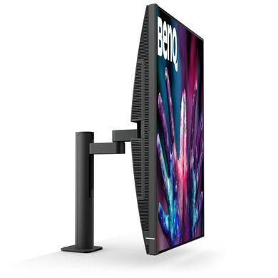 Монітор TFT 31.5" BenQ PD3205UA, IPS, 4K UHD, 99% sRGB, HDMI, DP, USB-С, USB-hub, HAS, колонки, темно- сірий (9H.LKGLA.TPE) [403330]