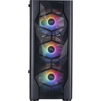 Корпус 1stPlayer Black без БЖ (D4-BK-4F1) [608782]
