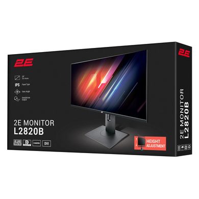 Монітор 2E 28" L2820B 2xHDMI (2E-L2820B-01.UA)