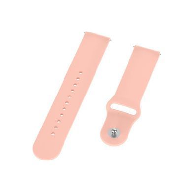 Силіконовий ремінець BeCover для Xiaomi iMi KW66/Mi Watch Color/Haylou LS01/Watch S1 Active Grapefruit-Pink (706351) [618365]