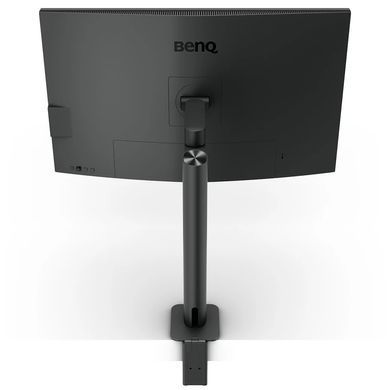 Монітор TFT 31.5" BenQ PD3205UA, IPS, 4K UHD, 99% sRGB, HDMI, DP, USB-С, USB-hub, HAS, колонки, темно- сірий (9H.LKGLA.TPE) [403330]