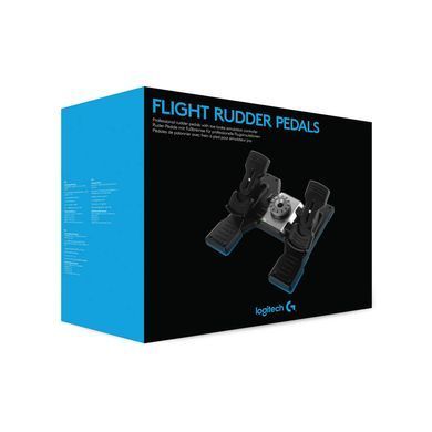 Педалі Logitech G Flight Rudder Pedals (945-000005) [611110]