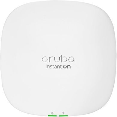 Точка доступу HPE Aruba Instant On AP25, DR 4x4:4/2x2:2, Wi-Fi 6, 1x2.5GE port, RND100+, Indoor (R9B28A) [104634]