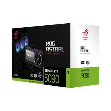 Відеокарта ASUS GeForce RTX 5090 32GB GDDR7 ROG-ASTRAL-LC-RTX5090-O32G-GAMING (90YV0LW2-M0NA00) [102555]