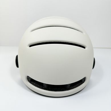 Захисний шолом Livall L23 (L) Ivory White (58-62см), сигнал поворотів та стопів, додаток, зйомний візор (пульт BR80 в комплекті не іде) (LIV-000L23-4310) [80042]