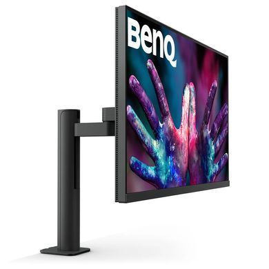 Монітор TFT 31.5" BenQ PD3205UA, IPS, 4K UHD, 99% sRGB, HDMI, DP, USB-С, USB-hub, HAS, колонки, темно- сірий (9H.LKGLA.TPE) [403330]