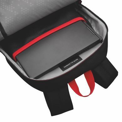 Рюкзак HyperX, Delta 16", чорний-червоний (8C524AA) [103483]