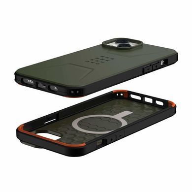 Чохол-накладка Urban Armor Gear Civilian Magsafe для Apple iPhone 14 Plus Olive (114037117272) [610193]