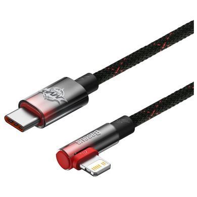 Кабель Baseus MVP 2 USB Type-C - Lightning (M/M), 20W, 2 м Black/Red (CAVP000320) [604340]