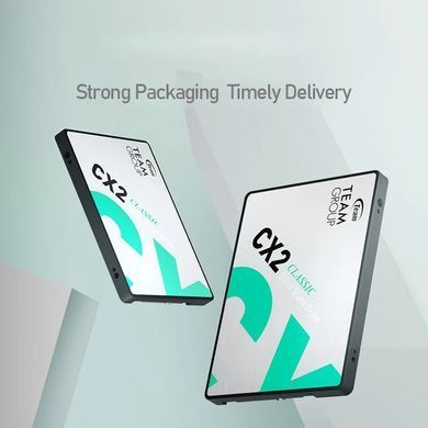 Накопичувач SSD 256GB Team CX2 2.5" SATAIII 3D TLC (T253X6256G0C101) [607890]