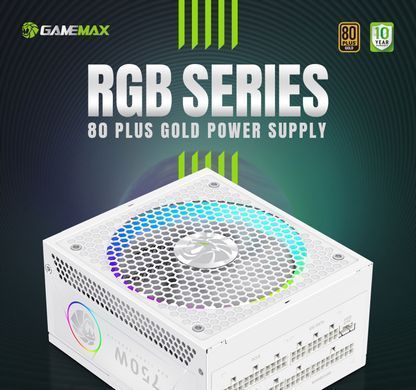 Блок живлення GAMEMAX (RGB 750G WH) [304240]