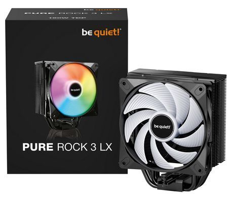 Кулер процесорний be quiet! Pure Rock 3 LX Black (BK040) [617747]