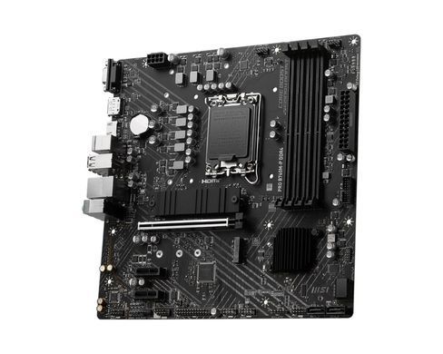 Материнcька плата MSI PRO B760M-P DDR4 s1700 B760 4xDDR4 M.2 HDMI DP D-Sub mATX (911-7E02-027) [109193]