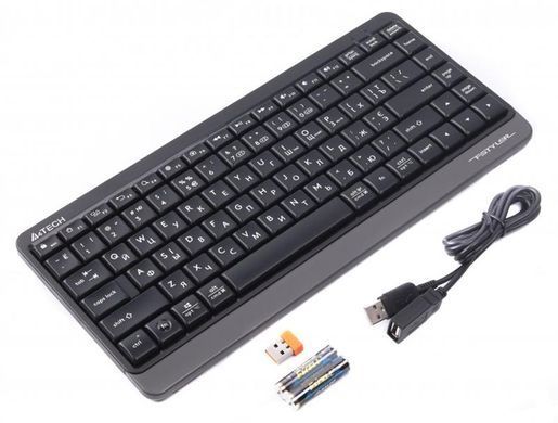 Клавіатура бездротова A4Tech FBK11 Grey (FBK11 (Grey)) [605920]