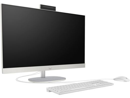 Комп'ютер персональний моноблок HP All-in-One 27" FHD IPS AG, Intel i5-1335U, 16GB, F512GB, UMA, WiFi, кл+м, DOS, білий (AR0N5EA) [101143]