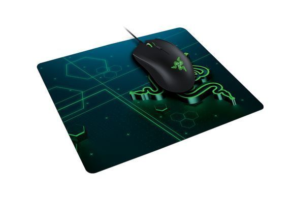 Ігрова поверхня Razer Goliathus Mobile, S (215x270x1.5мм), чорно-зелений (RZ02-01820200-R3M1) [104205]
