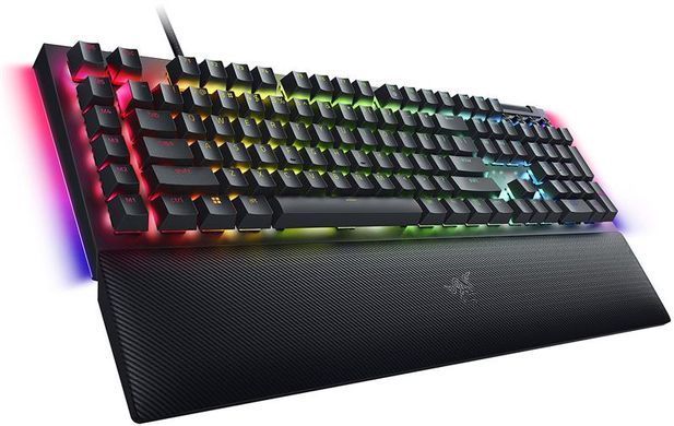 Клавіатура механічна Razer BlackWidow V4, 114key, Yellow Switch, USB-A, EN/RU, RGB, чорний (RZ03-04692500-R3R1) [103602]