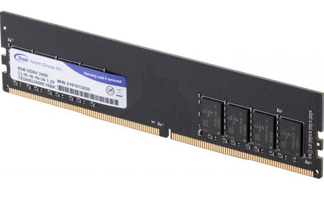 Модуль пам`яті DDR4 8GB/2400 Team Elite (TED48G2400C1601) [606120]