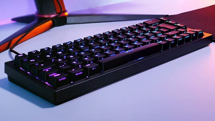 Клавіатура механічна Xtrfy K5 68Key, Kailh Red, USB-A, EN/UA, Hot-swap, RGB, Чорний (K5-RGB-CPT-BLACK-R-UKR) [103552]