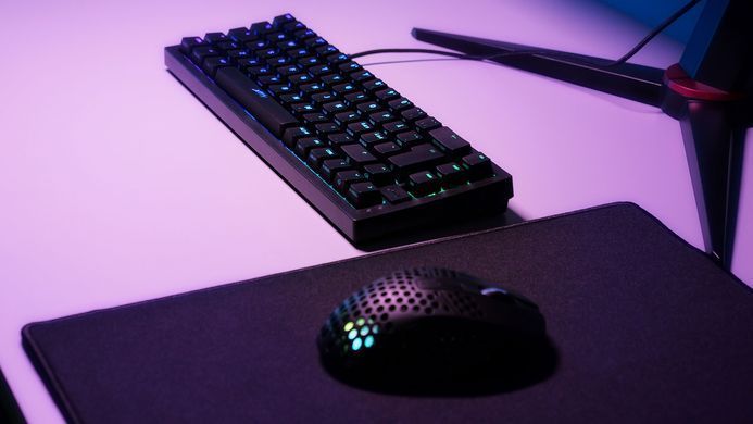 Клавіатура механічна Xtrfy K5 68Key, Kailh Red, USB-A, EN/UA, Hot-swap, RGB, Чорний (K5-RGB-CPT-BLACK-R-UKR) [103552]