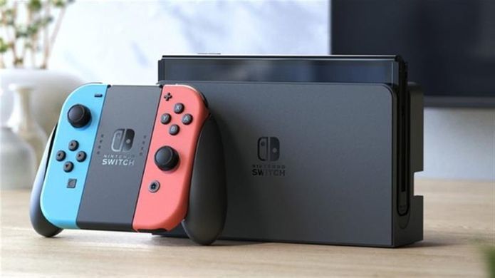 Ігрова консоль Nintendo (Switch OLED HEG-001 Neon Blue and Neon Red_HK) [611622]