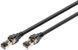 Патч-корд DIGITUS CAT 8.1 S-FTP, 1м, AWG 24/7, LSZH, чорний (DK-1843-010) [110703], фото 1