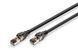 Патч-корд DIGITUS CAT 8.1 S-FTP, 1м, AWG 24/7, LSZH, чорний (DK-1843-010) [110703], фото 2