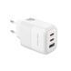 Мережевий зарядний пристрій XO L139 (2USB-С, 1USB, 3А) PD, QC 3.0 White (L139.white) [603326], фото 1