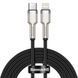Кабель Baseus Cafule Series Metal Data Cable Type-C to iP PD 20W 2m Black (CATLJK-B01) [802542], фото 1