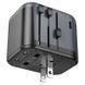 Мережевий зарядний пристрій BOROFONE BAC12 Leader 3-port(1C2A) universal conversion charger Black (6941991117152) [802790], фото 4