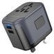 Мережевий зарядний пристрій BOROFONE BAC12 Leader 3-port(1C2A) universal conversion charger Black (6941991117152) [802790], фото 6