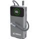 УМБ Dudao 20000mAh K31 Pro 45W PD,QC USB-A,USB-C In/Out,with built-in USB-C/Lightning cables Gray (6977196682010)