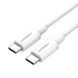 Кабель USB 2.0 Type-C M-M, 2 м, 60W Білий, ABS Cover US264 UGREEN (60520) [404054], фото 1