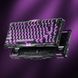 Клавіатура механічна GravaStar Mercury V75 Lite 80keys, Magnetic Blackcore, USB-A, RGB, Transparent Black (GS_V75_LITE_XTAL_BLK) [113146], фото 4