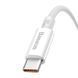Кабель Baseus Superior Series Fast Charging Data Cable USB to Type-C 100W 2m Moon White (P10320102214-03) [802230], фото 5