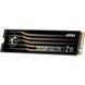 Твердотільний запам&rsquo;ятовувальний пристрій накопичувач (SSD) G4 M.2 NVME 2TB SPAT. M480 PRO MSI (S78-440Q600-P83) [501434], фото 1