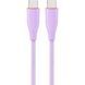 Кабель Cablexpert USB Type-C - USB Type-C (M/M), 3 A, 60 W, 1.5 м, Purple (CC-USB2S-CMCM-1.5M-P) [604285], фото 1
