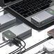 УМБ Dudao 20000mAh K31 Pro 45W PD,QC USB-A,USB-C In/Out,with built-in USB-C/Lightning cables Gray (6977196682010) [404950], фото 5