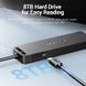 Хаб USB 2.0 -> 4xUSB 2.0, 0.15м, Black Vention (CHMBB) [404599], фото 4