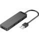 Хаб USB 2.0 -> 4xUSB 2.0, 0.15м, Black Vention (CHMBB) [404599], фото 1