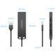 Хаб USB 2.0 -> 4xUSB 2.0, 0.15м, Black Vention (CHMBB) [404599], фото 2