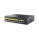 Комутатор Netis 8xFE PoE, 3xGE (2xUplink, 1xSFP), 120Вт, Некерований (P110GH) [112428], фото 3