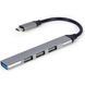 USB-хаб Gembird USB Type-C 4-в-1 (UHB-CM-U3P1U2P3-03) [609359], фото 1