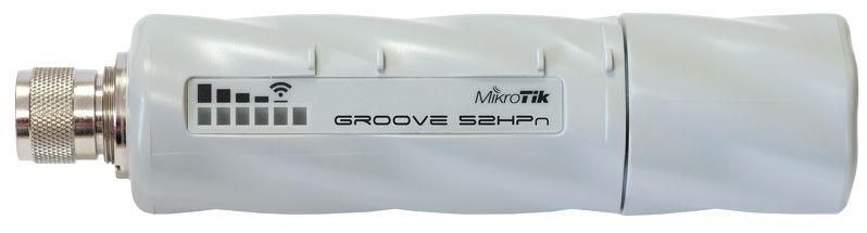 Точка доступу Mikrotik GrooveA 52, 2.4GHz/5GHz AP/Backbone/CPE, N-male connector, (RBGrooveA-52HPn) [401411]