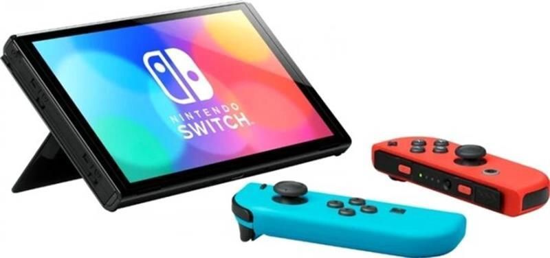 Ігрова консоль Nintendo (Switch OLED HEG-001 Neon Blue and Neon Red_HK) [611622]